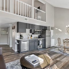 2BR Lakeview Condo | Private Deck | Near Marina